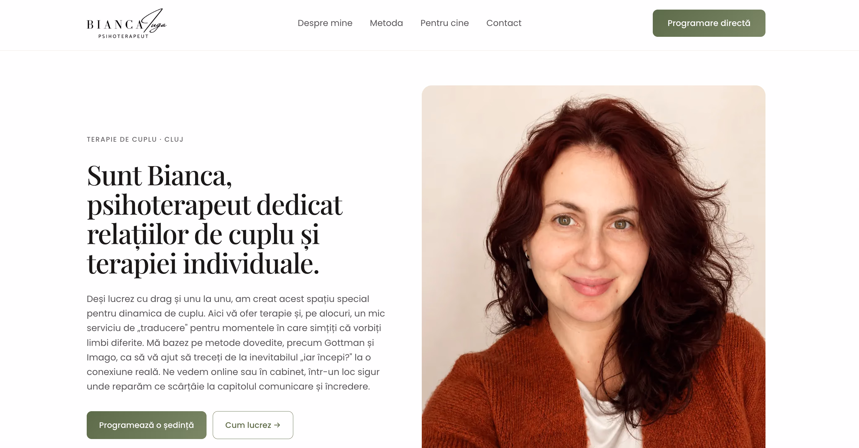 Psihoterapie · Cluj · proiect Psihoterapie · Cluj